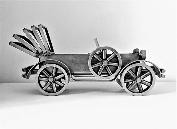 Old Vehicle - Vintage Cabriolet / Automobile - From The Vehicles Series