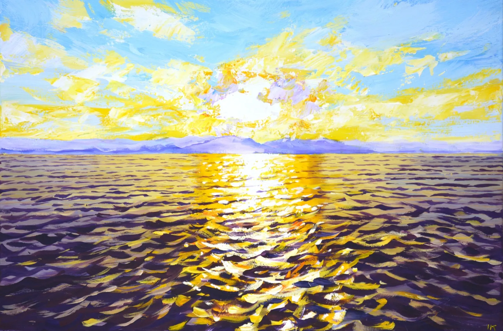 Light on Water 60 by Iryna Kastsova