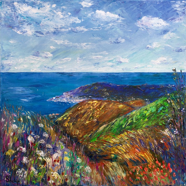 View of El Port de la Selva Coast